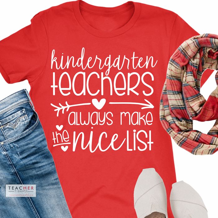 Kindergarten Teacher Outfit, Teacher Tee Shirts, Teacher T Shirts, Education Shirts, Preschool Shirts, Kindergarten Teacher Shirts, Kindergarten Lesson Plans, Teaching Shirts, Kindergarten Shirts