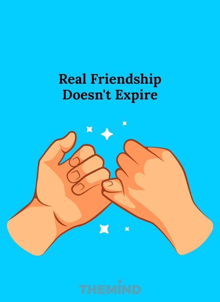 two hands reaching for each other with the words real friends doesn't expire