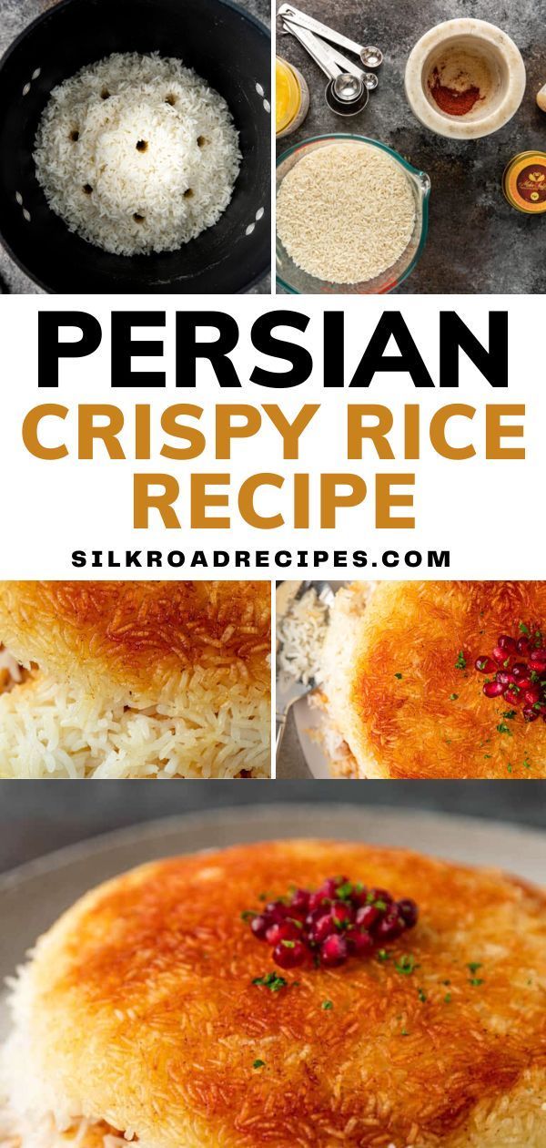 persian crispy rice recipe is an easy and delicious side dish that's ready in under 30 minutes