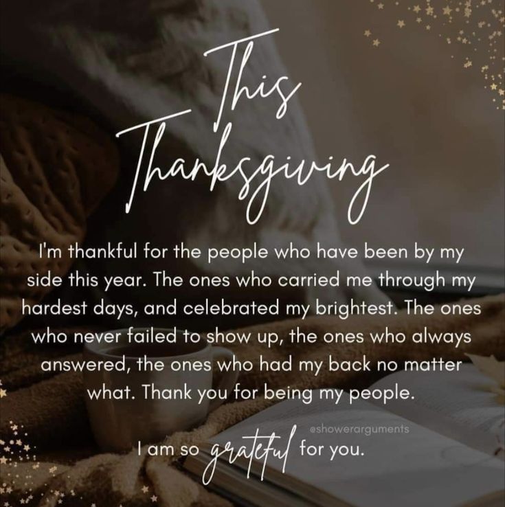 a quote that says, i am so grateful for thanksgiving