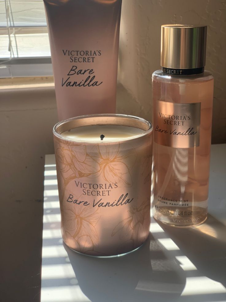 I love anything vanilla scented 😍😍 Vanilla Bean Victoria Secret, Bare Vanilla Aesthetic, Bare Vanilla Victoria Secret, Victoria Secret Bare Vanilla, Vanilla Vibes, Vanilla Scents, Victoria Secret Vanilla, Secret Energy, Bare Vanilla