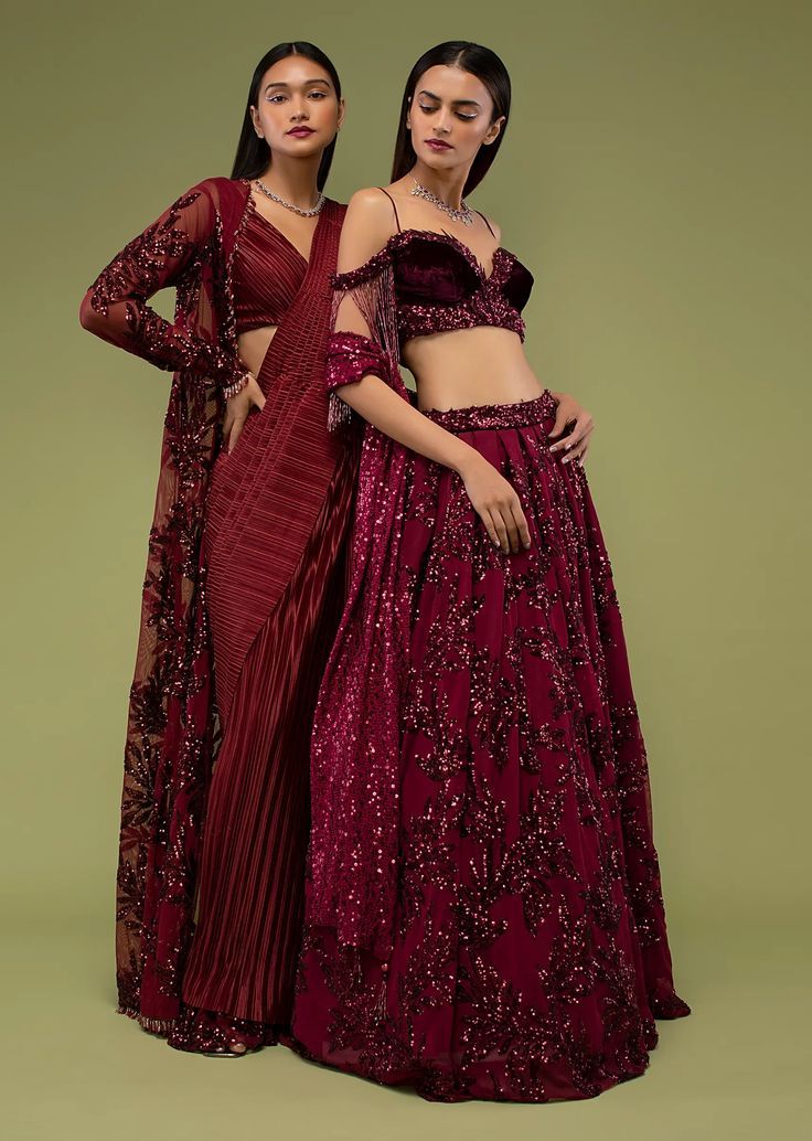 bridal lehenga,bridal lehenga collection,red bridal lehenga,bridal lehenga shopping,latest bridal lehenga designs,bridal lehenga designs,bridal,bridal lehenga design,bridal lehenga in chandni chowk,lehenga,pink bridal lehenga,wedding lehenga,chandni chowk lehenga market,bridal lehenga designs 2021,lehenga with price,sabyasachi bridal lehenga chandni chowk,chandni chowk lehenga shopping,designer lehenga chandni chowk,designer lehenga Red Velvet Lehenga, Lehenga Crop Top, Cold Shoulder Crop Top, Velvet Lehenga, Red Lehenga, Crop Top Set, Embroidery Motifs, Sequins Embroidery, Photoshoot Poses