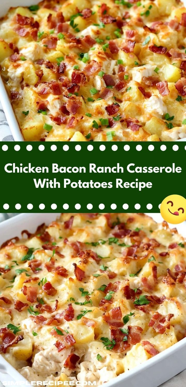 chicken bacon ranch casserole with potatoes recipe