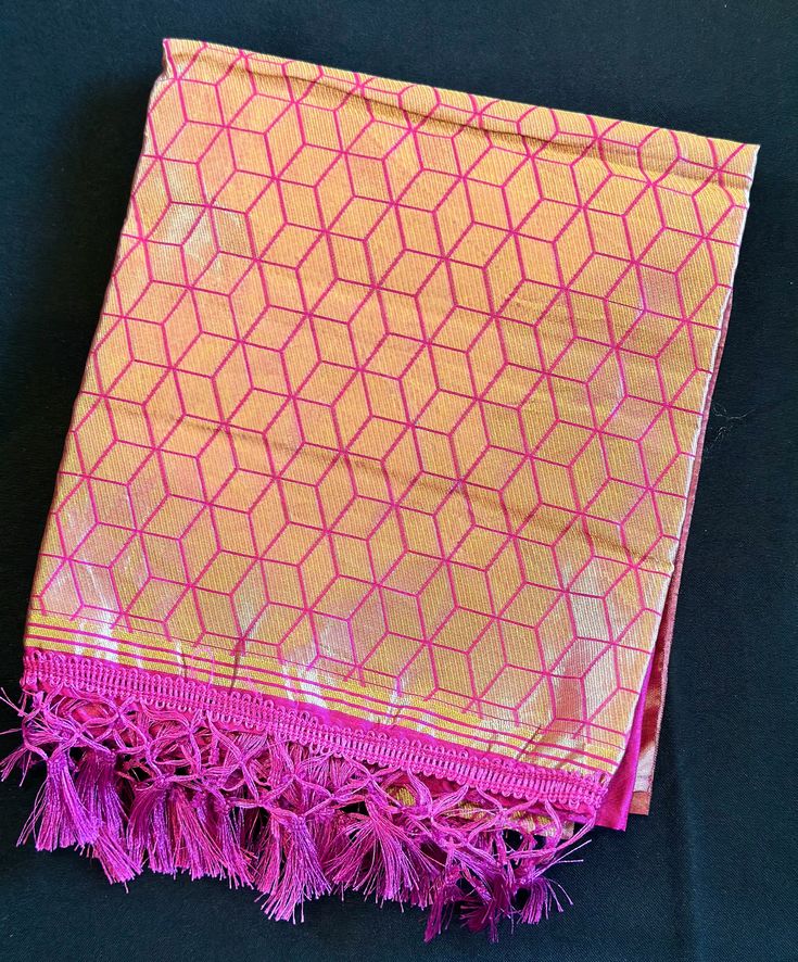 Women Banarasi Silk Dupatta - Craft Bazaar Cheap Festive Katan Silk Dupatta, Multicolor Banarasi Silk Bohemian Dupatta, Multicolor Semi-stitched Katan Silk Dupatta, Semi-stitched Banarasi Silk Dupatta, Semi-stitched Cotton Silk Purple Dupatta, Traditional Dupatta, Gifts For Daughters, Resham Work, Bazaar Crafts