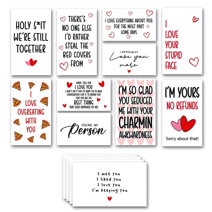 valentine's day cards with the words i love you so much and other things