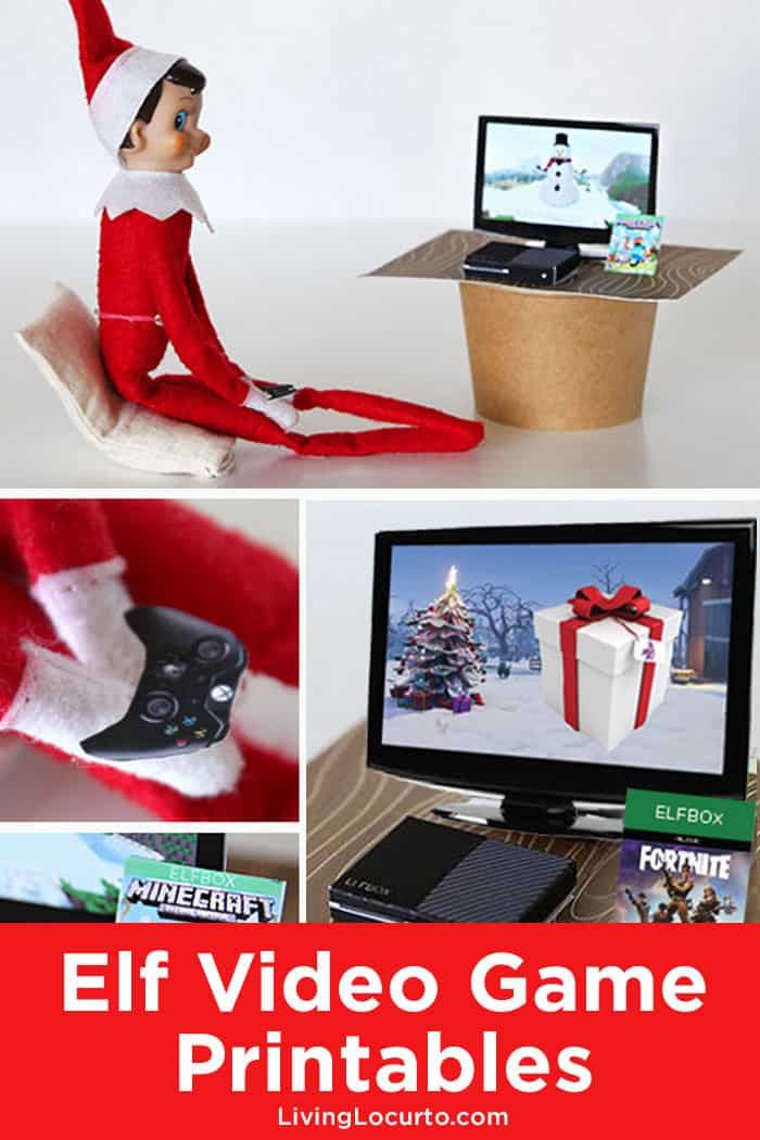 elf video game printables for kids and adults to play on the nintendo wii