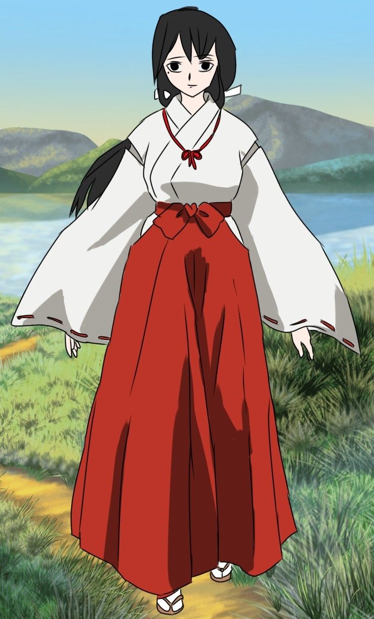 Rumiko's style Miko Shrine Maiden, Shrine Maiden, Game Character, Character Design, Japan, Quick Saves, Art, Design