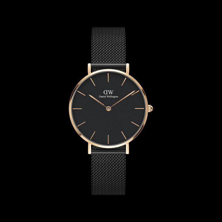 Women Black Outfit, Daniel Wellington Watch Women, Watches Women Black, Pretty Watches, Womens Outfit, Daniel Wellington Watch, Watches Luxury, Watch Women, Womens Watches Luxury