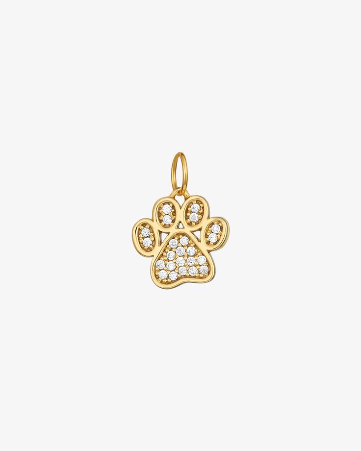 Made in 18K gold over brass Build it with our Charm Builder Charm height: 10 mm Charm only — chains sold separately SKU: CH155GLD Pave Pendant, Anatomical Heart, Flower Pendant, Heart Charm, Over 50, Medicine, 18k Gold, Gold Plate, Charms