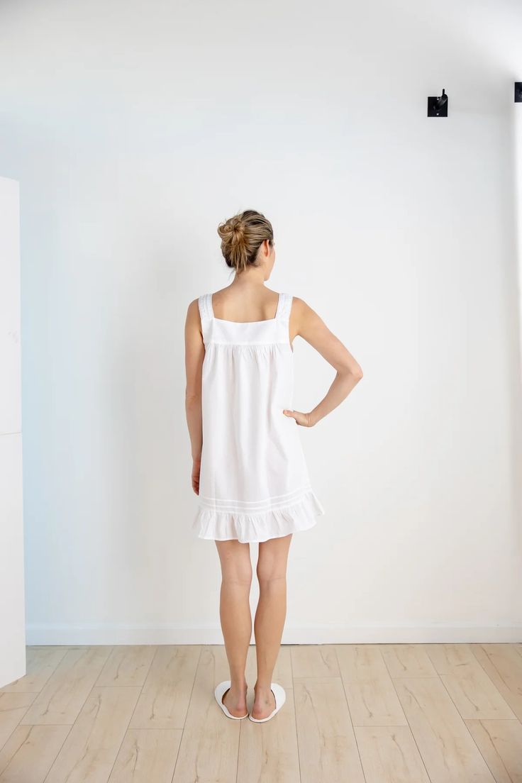 Jennifer White Cotton Nightgown | Over The Moon White Cotton Nightgown, Zulu Women, Bath Table, Luxury Linens, European Aesthetic, Cotton Nightgown, Luxury Linen, Over The Moon, Cotton Lace