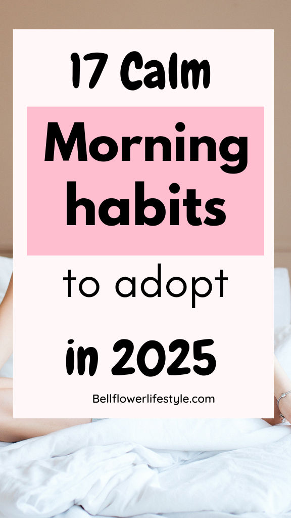 17 calm morning habits to adopt in 2025 Self Love Morning Routine, Life Routine Ideas, Healthy Evening Routine, Lifestyle Changes Daily Routines, November Reset, 2025 Habits, Good Healthy Habits, Weekend Morning Routine, Slow Morning Routine