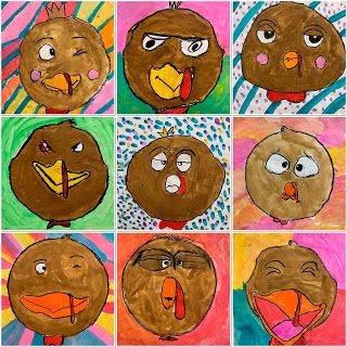 an art project for kids with different faces and expressions on paper plates, including the face of a bird