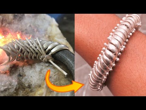 Make Jewellery, German Silver Jewelry, Chain Making, Silver Chain For Men, Celtic Knots, Wire Work Jewelry, Work Jewelry, Metal Work, Silver Gifts