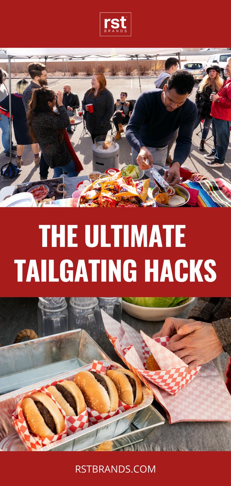 the ultimate tailgating hacks for food and drink