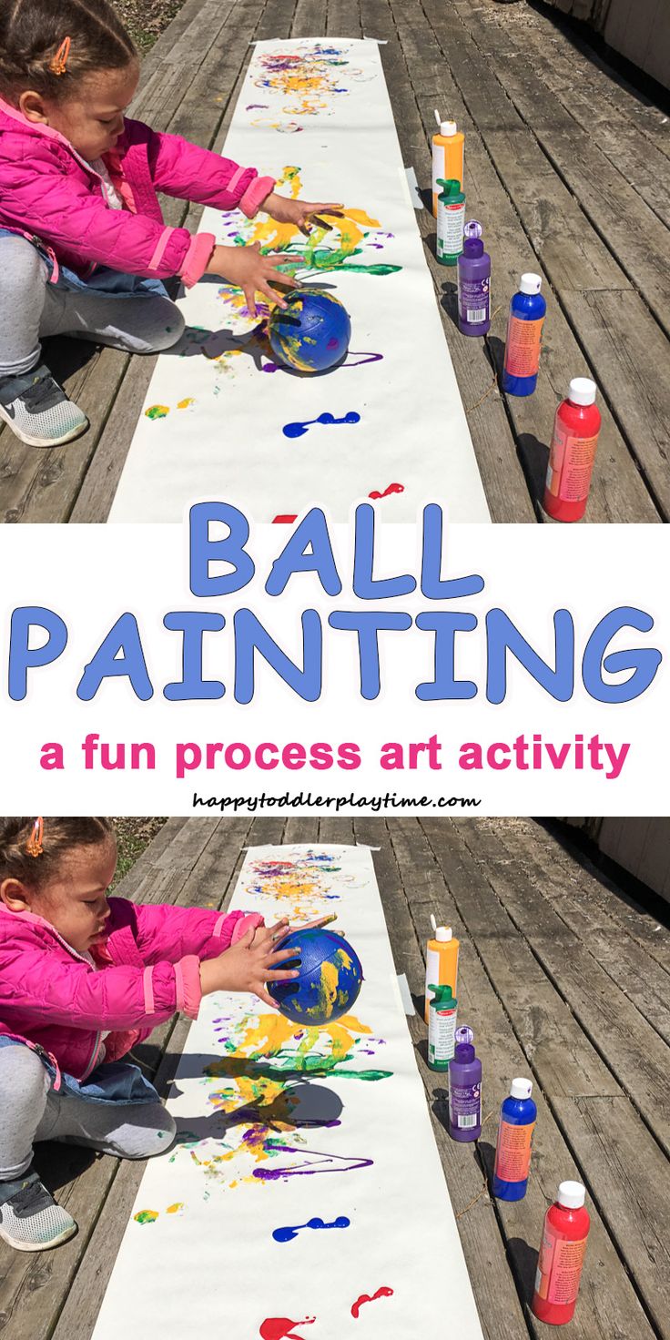 50+ Summer Activities for Kids - HAPPY TODDLER PLAYTIME Ball Stem Activities, Sports Art Activities For Preschoolers, Creative Curriculum Balls Study Preschool, Sports Eyfs Activities, Sports Day Eyfs, Sport Art Activities For Preschool, Eyfs Arts And Crafts, Things That Move Preschool Activities, Field Day Preschool