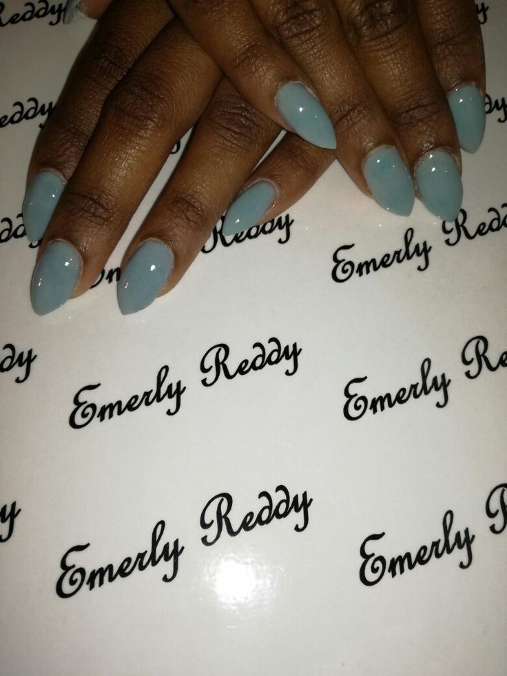 Baby blue acrylic nails Baby Blue Acrylic Nails, Blue Acrylic Nails, Baby Blue, Acrylic Nails, Nail Designs, Nails, Blue