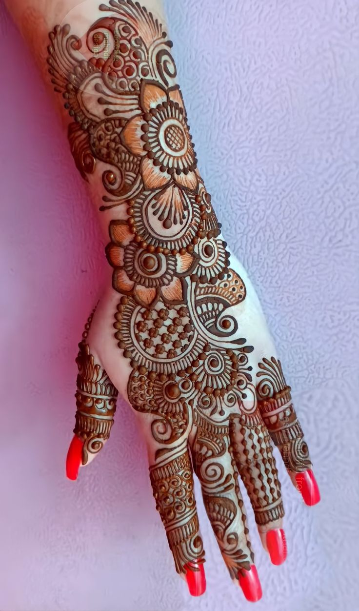 henna tattoo designs for hands and feet