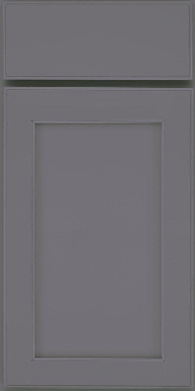 an image of a gray kitchen cabinet door