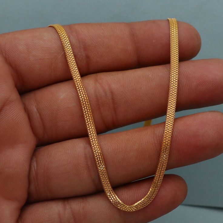 Mens Gold Chain Necklace, 22k Gold Chain, 22k Gold Necklace, Gold Bangles For Women, Gold Bangle Set, Gold Chain Design, Gold Bride Jewelry, Gold Chains For Men, Golden Jewelry