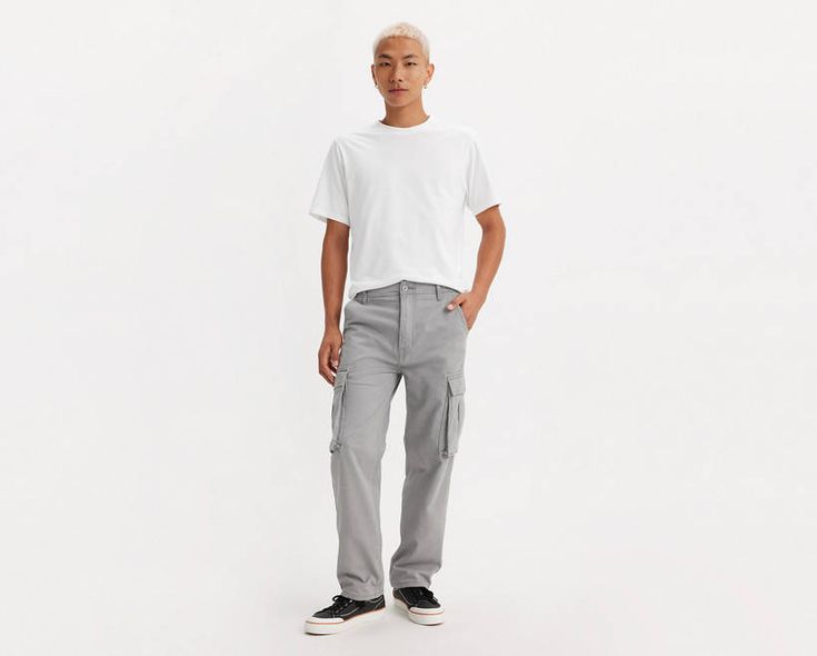 Easy and versatile, our Ace Cargo pants keep it simple with a low rise, a relaxed fit and utilitarian style. Easy cargo pants With a low rise cut A relaxed fit Crafted with non-stretch twill fabric Casual Relaxed Fit Cargo Pants With Hip Pockets, Levi's Bottoms With Straight Hem, Levi's Relaxed Fit Bottoms With Cargo Pockets, Levi's Relaxed Fit Cargo Bottoms, Levi's Tapered Leg Bottoms For Streetwear, Relaxed Fit Cargo Jeans With Belt Loops, Levi's Relaxed Fit Urban Bottoms, Levi's Urban Relaxed Fit Bottoms, Levi's Relaxed Fit Pants For Streetwear