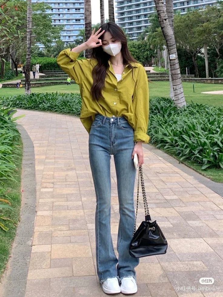 Cute Outfits Korean Casual, Simple Casual Outfits, Outfit Korean Style, Simple Style Outfits, Korean Casual Outfits, Casual Day Outfits, Korean Casual, Classy Casual Outfits, Easy Trendy Outfits