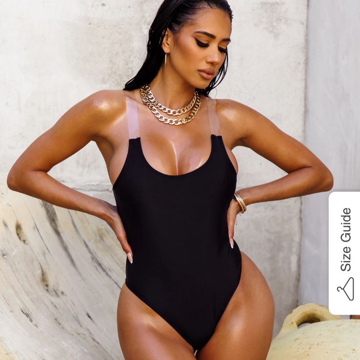 Unique One Piece Swimsuit With Clear Strap Detailing. Chic Nylon Bodysuit For Poolside, Sleek Black Swimwear For Club, Chic Black Nylon Bodysuit, Sleek Black Bodysuit For Poolside, Chic Nylon Bodysuit For Swimming, One Piece Bathing Suit Women, Modcloth Swimsuit, Bathing Suit Women, Triathlon Suit