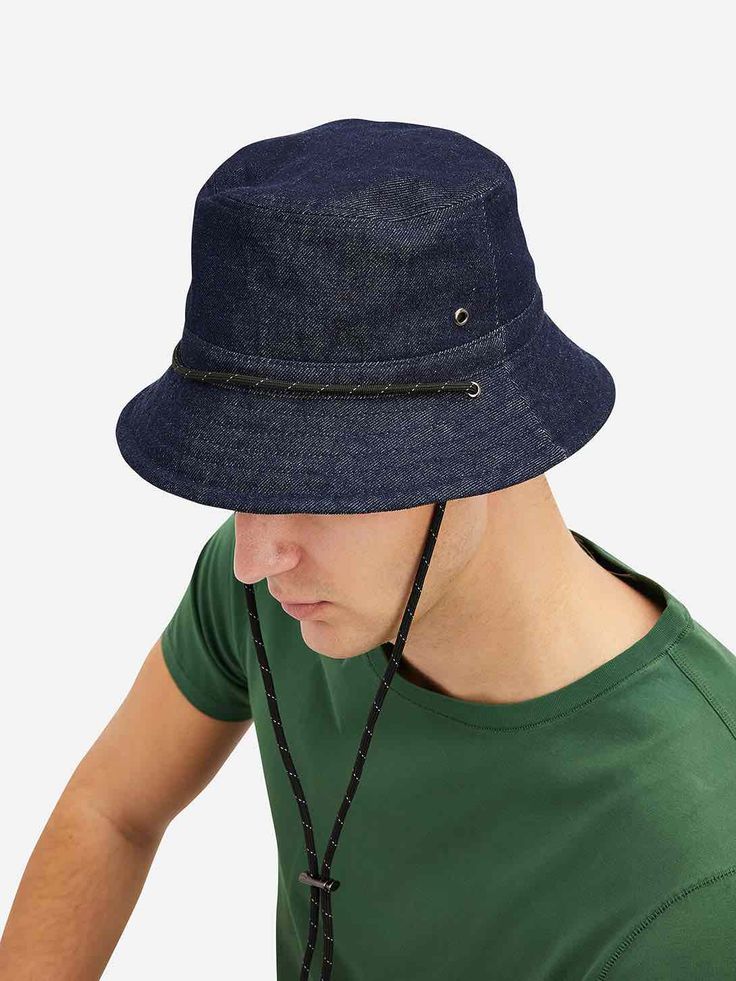 This Spring/Summer season, we’re adding the Sherwood Bucket Hat to accompany your adventures. Whether you’re enjoying the city outdoors, or exploring the beauty of nature in your getaways this Summer, this hat will become your best friend. Offered in a black cotton twill and two indigo shades. 100% Cotton twill Protective full brim width of 2” Lined Adjustable, removable drawcord Hand wash cold, inside out. Do not tumble dry Casual Hat Bands For Summer Outdoor Activities, Short Brim Sun Hat For Outdoor Activities In Spring, Short Brim Sun Hat For Spring Outdoor Activities, Wide Brim Hats For Outdoor Activities In Spring, Casual Adjustable Fit Bucket Hat With Flat Brim, Casual Bucket Hat With Adjustable Fit And Flat Brim, Spring Outdoor Hats With Short Brim, Short Brim Hat For Spring Outdoor Activities, Flat Brim Hats For Spring Outdoor Activities