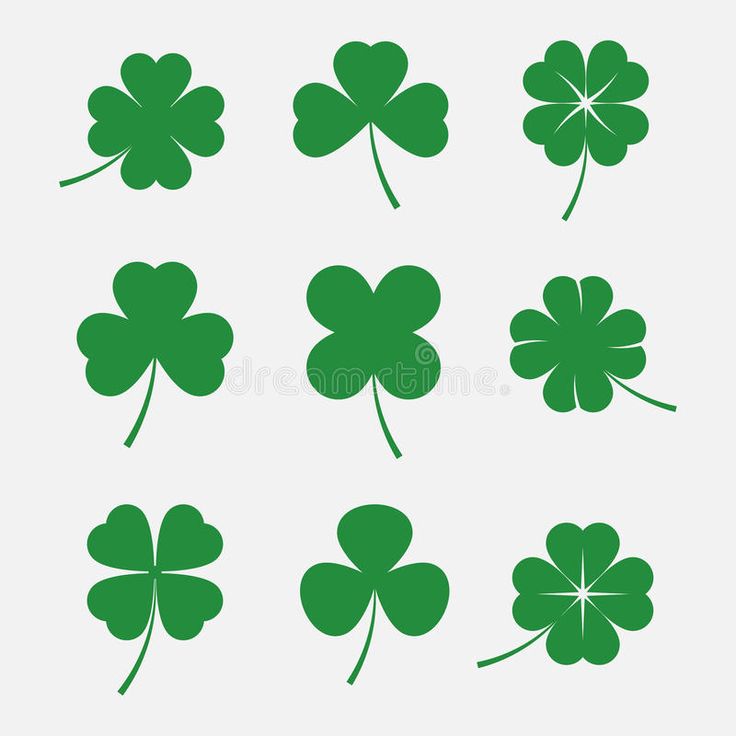 four leaf clovers for st patrick's day or saint patrick's day