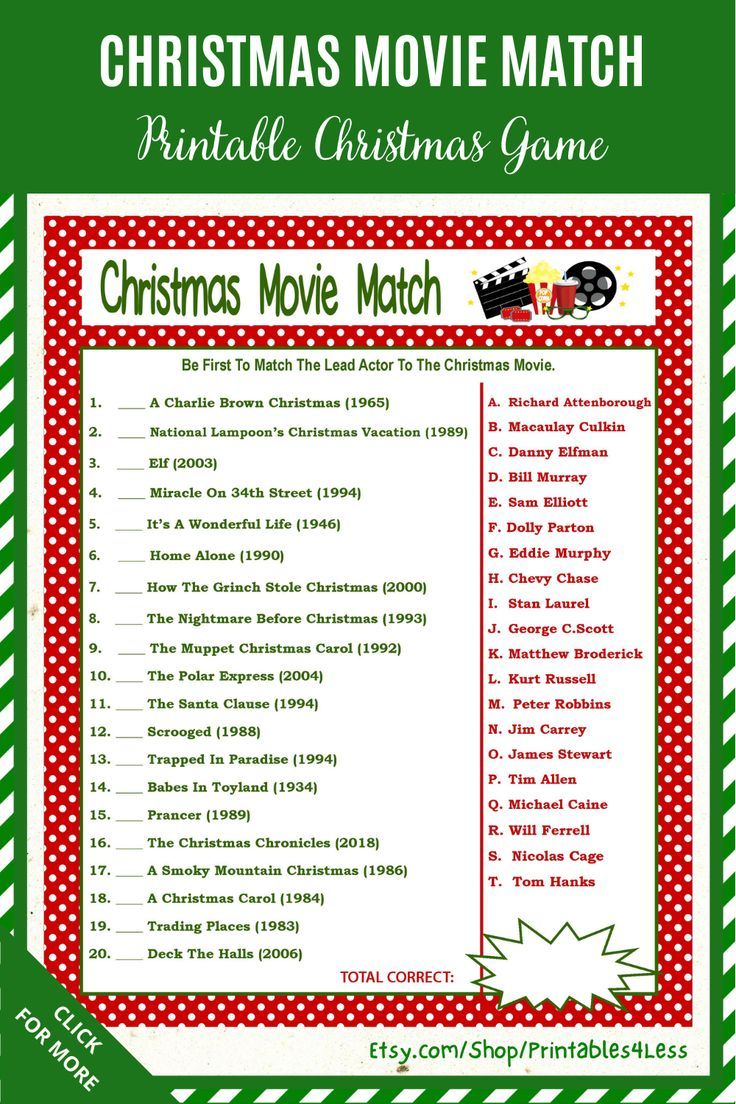 Christmas Movie Game, Christmas Game, Christmas Party Game, Christmas Printable Game, Holiday Party Game, Holiday Games, Family Game, Xmas Game, Christmas Ice Breaker Game, Christmas Group Game, Fun Christmas Games, Christmas Word Game, Printable Holiday Party Game, Christmas Movies Trivia Game, Christmas Movie Trivia Quiz, Name That Christmas Movie, Christmas Trivia Game, Christmas Activity, Printable Game Christmas Party, Instant Download Christmas Game, Family Christmas Game Christmas Movie Game, Diy Christmas Games, Holiday Party Game, Printable Party Games, Danny Elfman, Miracle On 34th Street, Sam Elliott, Muppet Christmas Carol, Printable Christmas Games