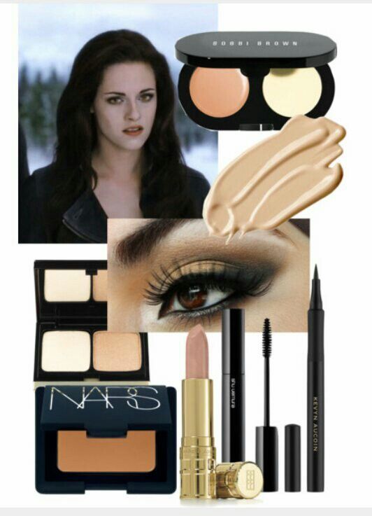 A makeup look from polyvore inspired by Bella Cullen's makeup look from the last battle in Twilight Breaking Dawn Part 2. Twilight Cottage, Bella Swan Vampire, Twilight Makeup, Twilight Outfits, Twilight Bella, Vampire Look, Vampire Makeup, Twilight Breaking Dawn, Creative Eye Makeup