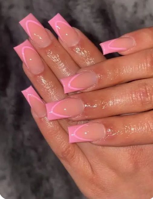 2022 Summer Nails, 2022 Nails, Hands Nails, Purple Acrylic Nails, Simple Gel Nails, Short Square Acrylic Nails, Brittle Nails, Short Acrylic Nails Designs, Pink Acrylic Nails