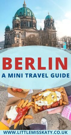 the berlin mini travel guide with text overlay