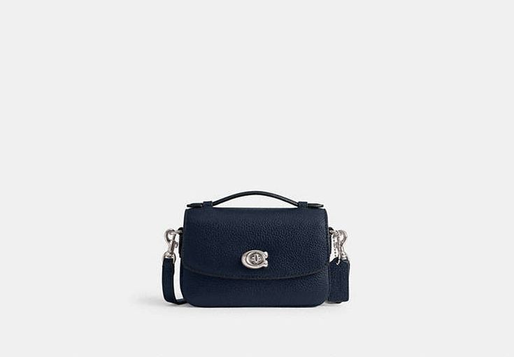 Cassie Crossbody Bag 17 | COACH Coach Cassie, Rich Mom, Wardrobe Wishlist, Bag Obsession, Large Wallet, New Handbags, Chain Strap, Belt Bag, Pebbled Leather