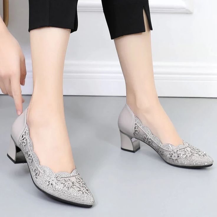 Emiliana Women's Pumps | Ultrasellershoes.com – Ultra Seller Shoes Corporate Shoes, Gold Shoes Heels, Formal Shoe, Ladies Office, Women Summer Fashion, Wedge Heel Boots, Bodycon Jumpsuit, Stunning Shoes, Crystal Shoes