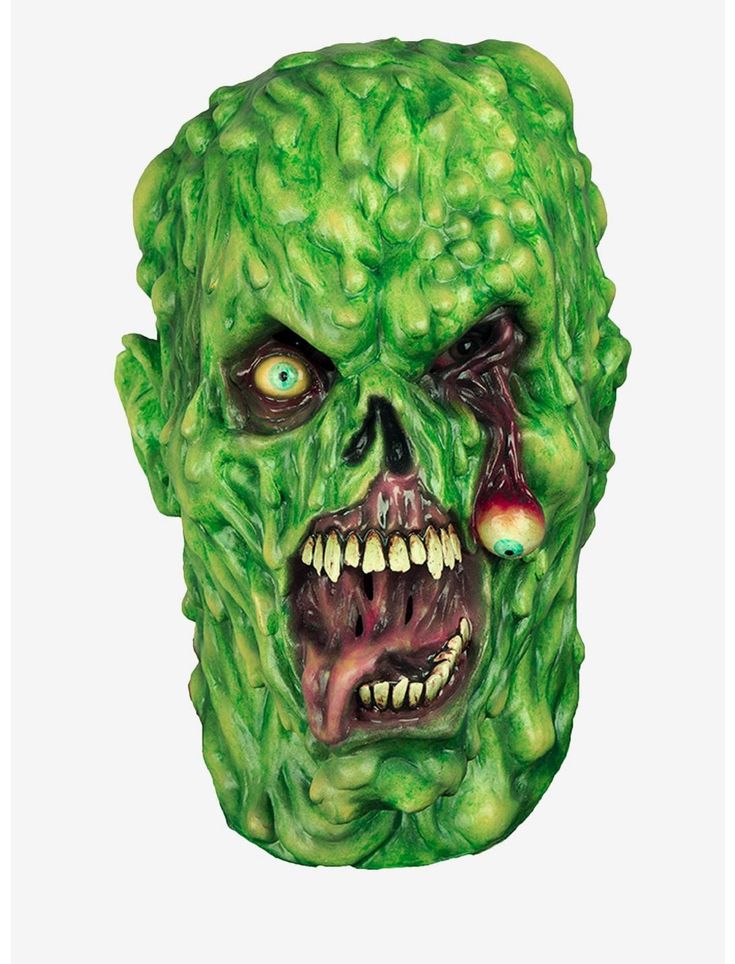 Biohazard Zombie Mask Novelty Halloween Masks And Prosthetics For Costume Party, Punk Masks And Prosthetics For Halloween Themed Events, Green Themed Halloween Costume, Green Halloween Themed Costume, Themed Green Halloween Costume, Spooky Halloween Mask Costume Accessory, Spooky Halloween Costume Mask, Rave Style Masks And Prosthetics For Halloween, Punk Masks And Prosthetics For Halloween