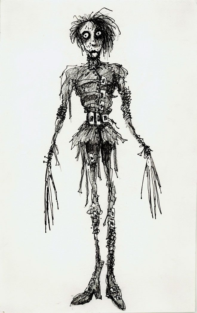 a black and white drawing of a skeleton