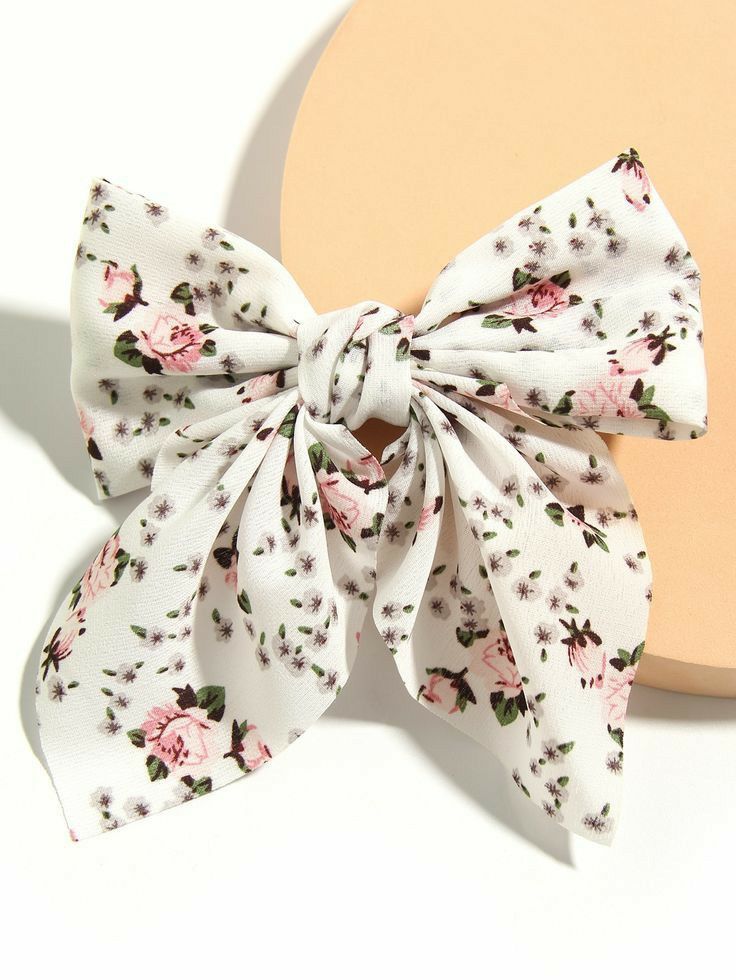 Summer Hair Accessories, Bohemian Fabric, Simple Bow, Knot Hair, Pink Hair Bows, French Clip, Hair Accessories Clips, Fabric Accessories, Bow Knot