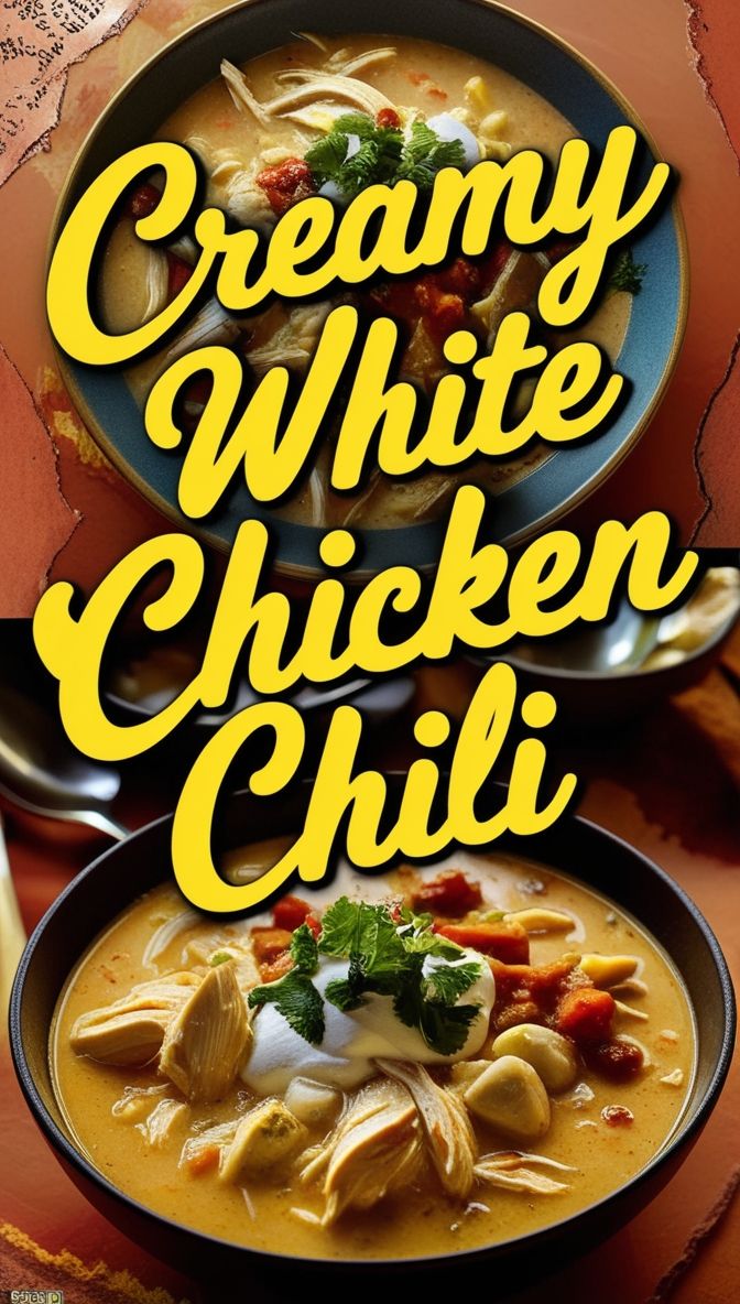 🍽️ Time-Tested Rustic Flavorful Creamy White Chicken Chili Baked Chicken Wings Oven, Crispy Oven Baked Chicken, Creamy White Chicken Chili, Contrasting Textures, Baked Chicken Wings, White Chicken Chili, White Chicken, Chicken Chili, Oven Baked