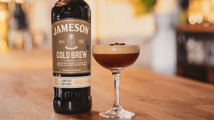 Jameson Cold Brew-tini - Boston Restaurant News and Events Cold Brew Martini, Coffee Logos, Boston Restaurants, Harvest Fest, Jameson Irish Whiskey, Beer Birthday, Brunch Cocktails, Cocktail Kits, Coffee Logo