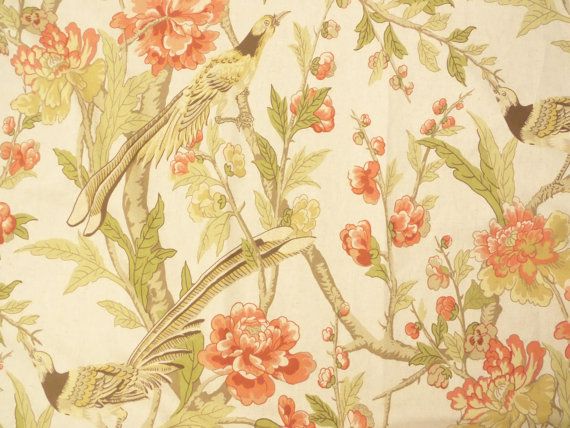 a wallpaper with birds and flowers on it