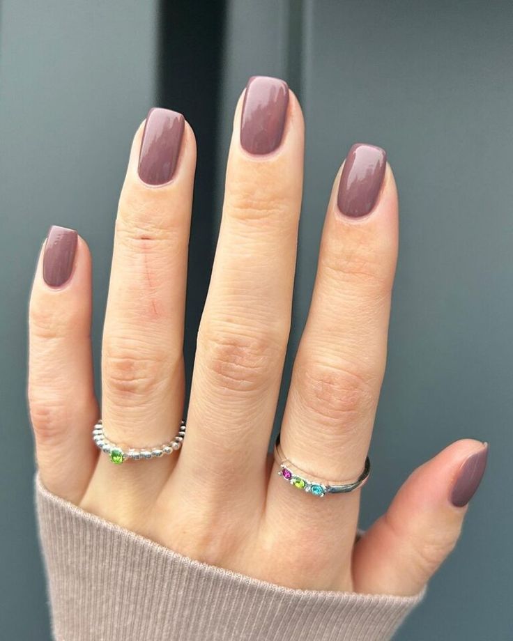 40 Trendy Spring Short Nails to Inspire You Spring Short Nails, November Nail Designs, Nexgen Nails, Unghie Sfumate, Simple Fall Nails, Nagellack Trends, November Nails, Short Gel Nails, Fall Gel Nails