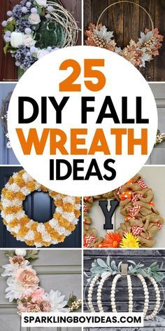 25 diy fall wreath ideas