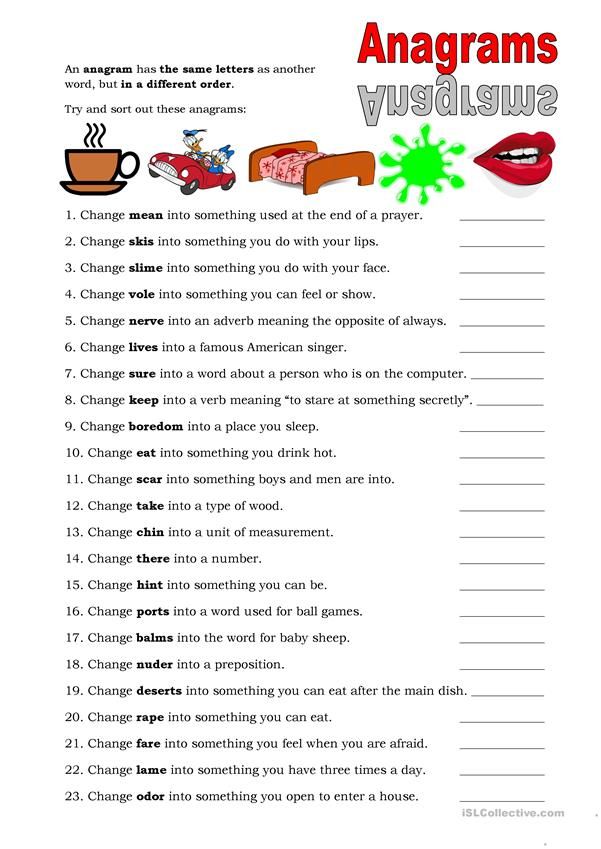 the words and pictures in this worksheet are very difficult to read, but it is