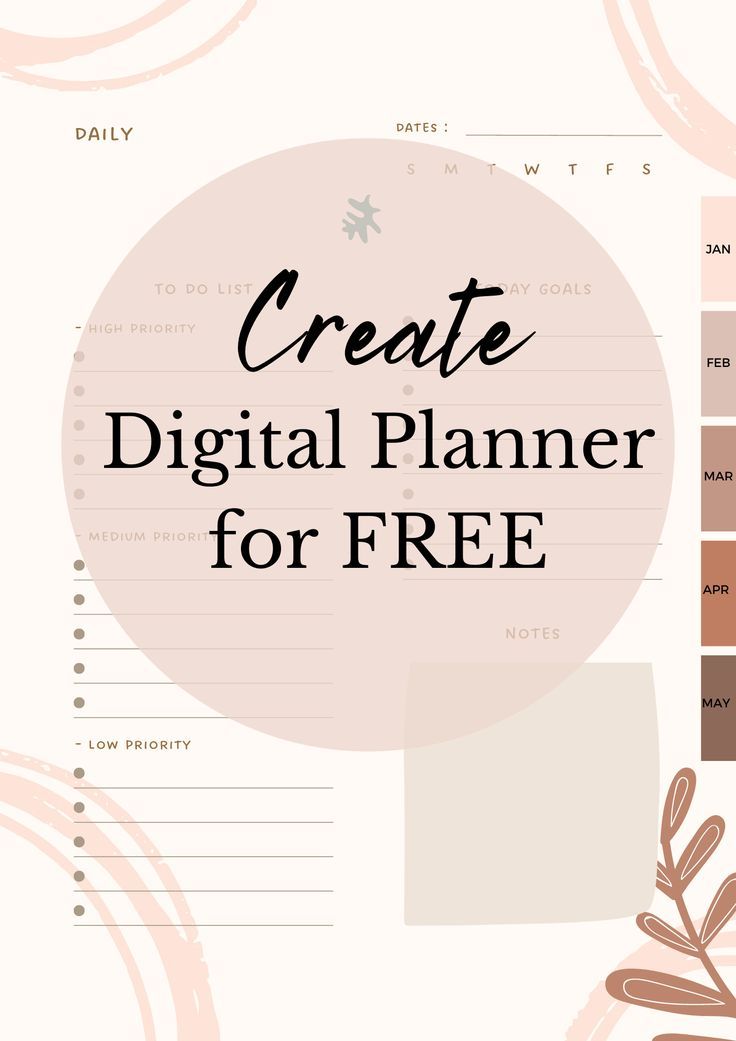 the ultimate guide to create a digital planner for free