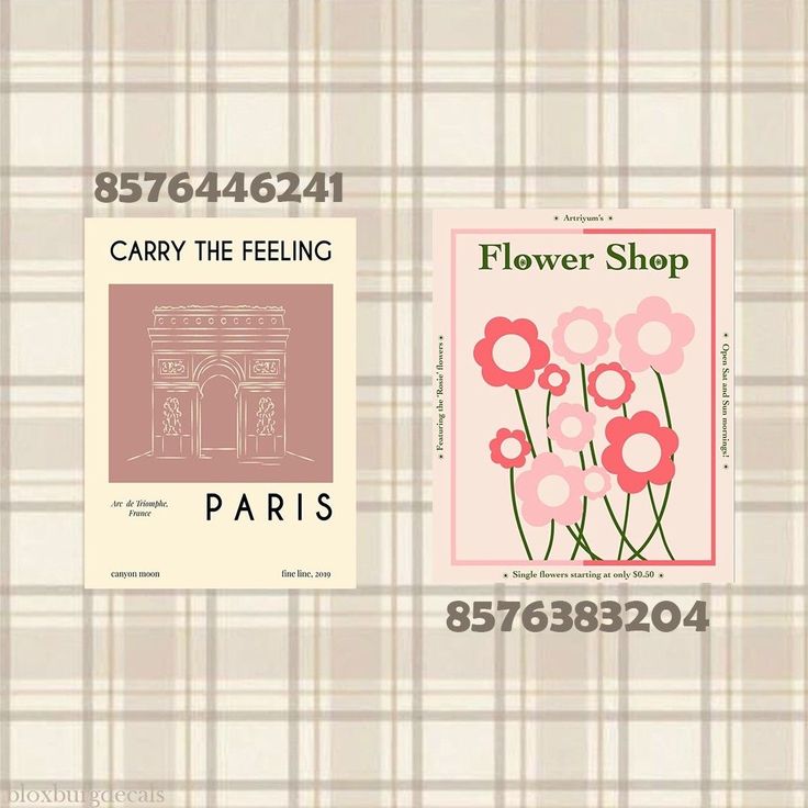 an image of a flower shop advertisement