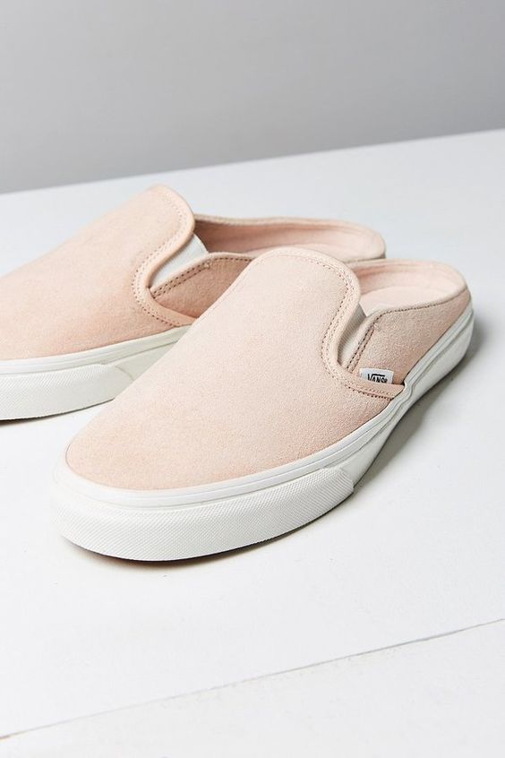 Vans Scotchgard Slip-On Mule Sneaker Vans Mules, Sneaker Mules, Shoe Sketches, Slipon Sneakers, Shoe Image, Mule Sneakers, Summer Sneakers, Clarks Women's, Vans Sneakers