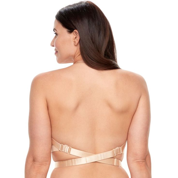 With an extra-low neckline and shoulder strap options, this women's full-figure plunge bra from Maidenform will prevent visibility under your tops and dresses. Click on this INTIMATES & SLEEPWEAR Guide to find the perfect fit and more! Lightly lined cups Underwire Style no. M2310 Hook & eye closure Set includes: 1 plunge bra, 2 elastic shoulder straps, 1 clear halter strap, 1 elastic back strap and 1 low-back converter strapPadded cups sit on the outer area of the breast for light support and fl Fitted Push-up Bra With Straps, Fitted Full Coverage Bra With Straps, Fitted Nursing Bra With Built-in Support, Fitted Low-cut Nursing Bra With Removable Pads, Low-cut Fitted Nursing Bra With Removable Pads, Bra Friendly Backless Shapewear, Fitted Low-cut Bra With Straps, Low-cut Nursing Bra With Removable Pads, Push-up Shapewear Bra With Adjustable Straps