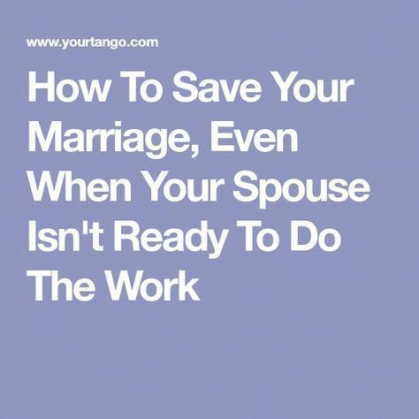 It's generally believed that the only way you can save a marriage is if you and your partner work together. One therapist has changed her mind, and now believes you may be able to save your marriage on your own. Here's how. Newlyweds Quotes, Marriage Infidelity, Husband Quotes Marriage, Marriage Reconciliation, Advice Jar, Dating A Married Man, Marriage Advice Cards, Save Relationship, Letters To My Husband