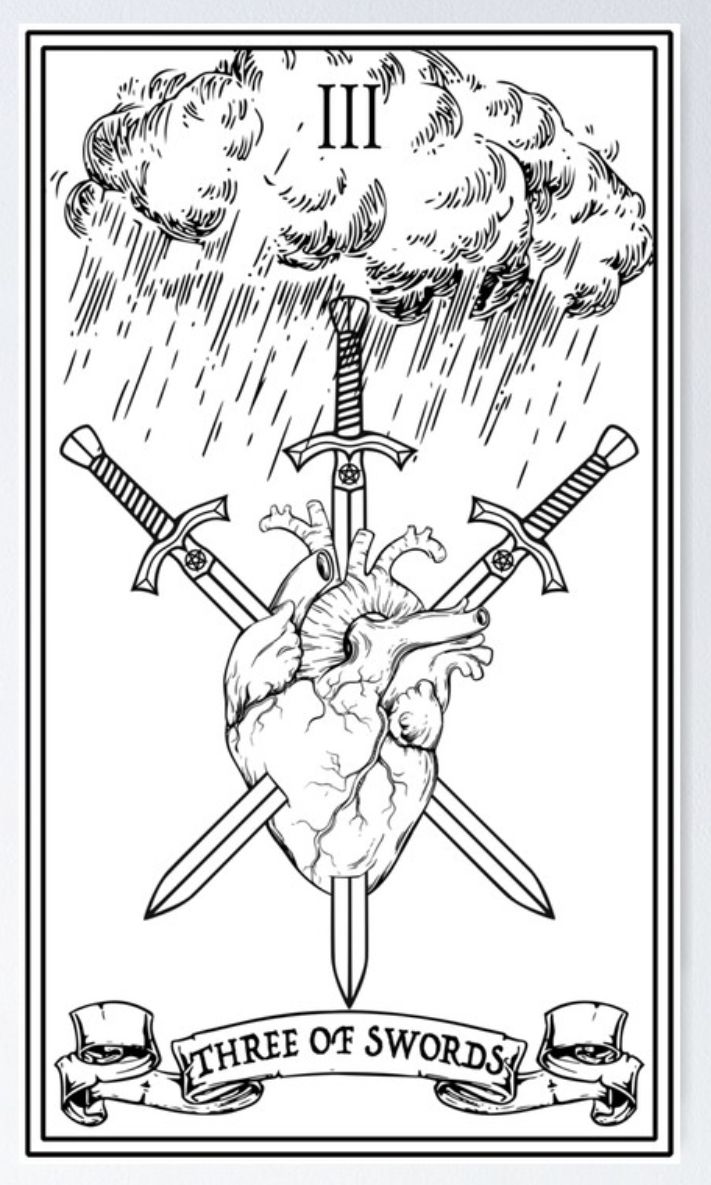 the heart of swords tarot card