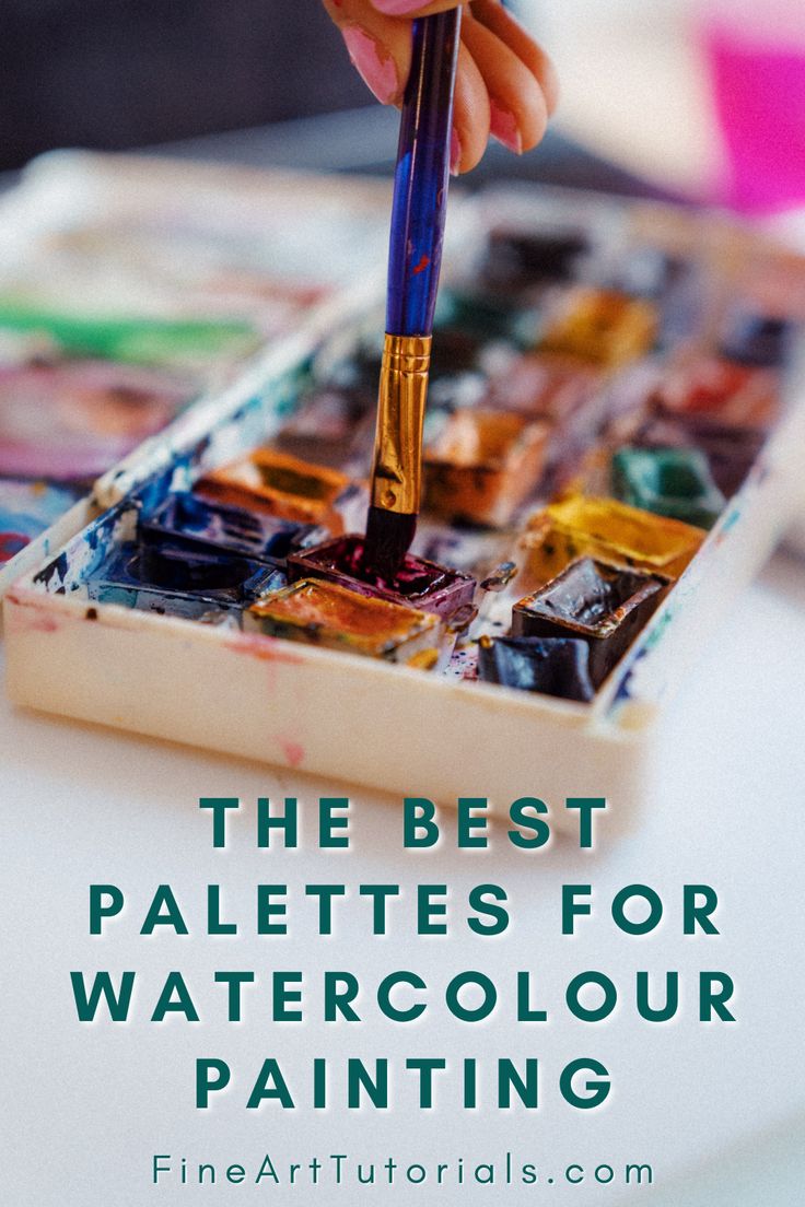 the best palettes for watercolor painting